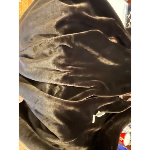 Utex Design Vintage 1980s Womens Long Hooded Coat with Faux Fur Lined Brown SZ L - Picture 14 of 15